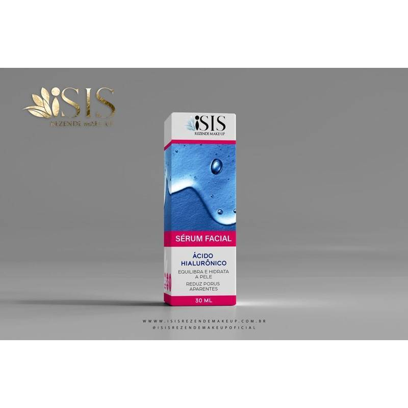 Sérum Facial Ácido Hialurônico 30ml - Isis Rezende Makeup