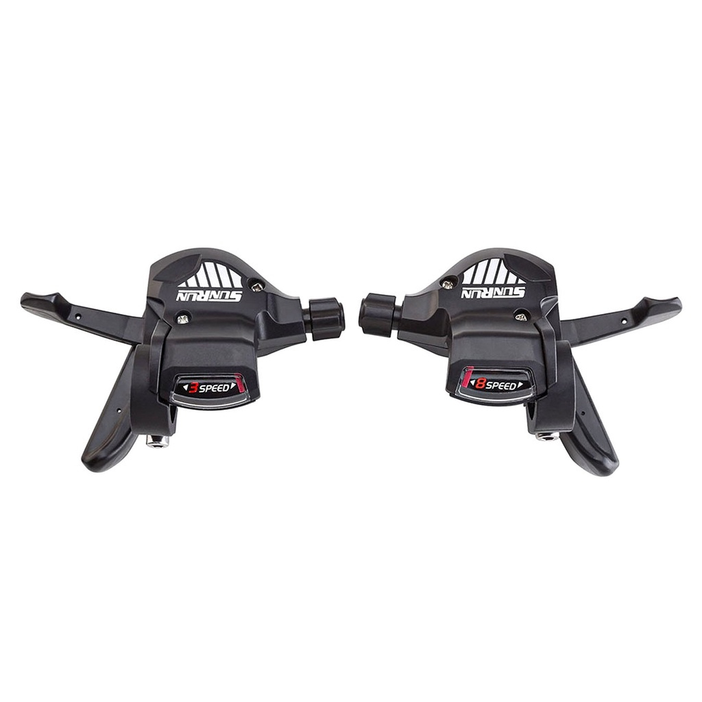 Passador Alavanca Trocador Câmbio Sunrun 8v 3x8 Sem Manetes 24v Shimano GTS C/Cabos de Marcha