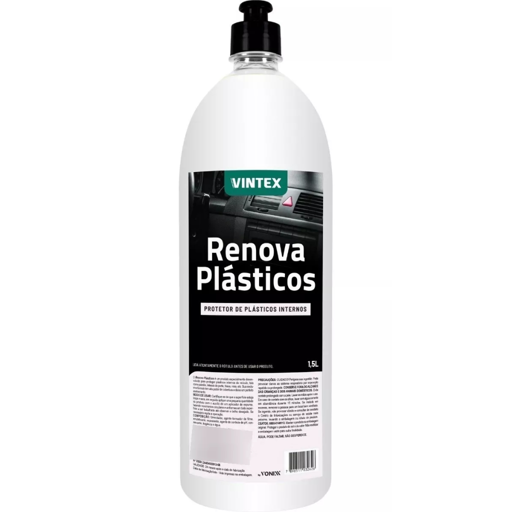 Renova Plásticos Brilho Proteção Auto 1.5l - Vonixx Vintex