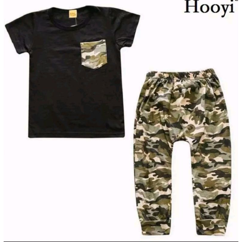Conjunto Camuflado Infantil