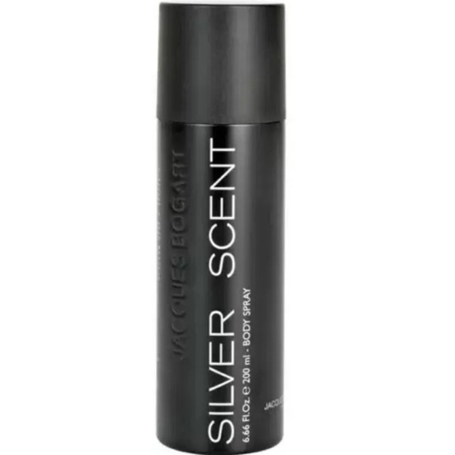 Body Spray Silver Scent 200ml - Original em Oferta na Shopee