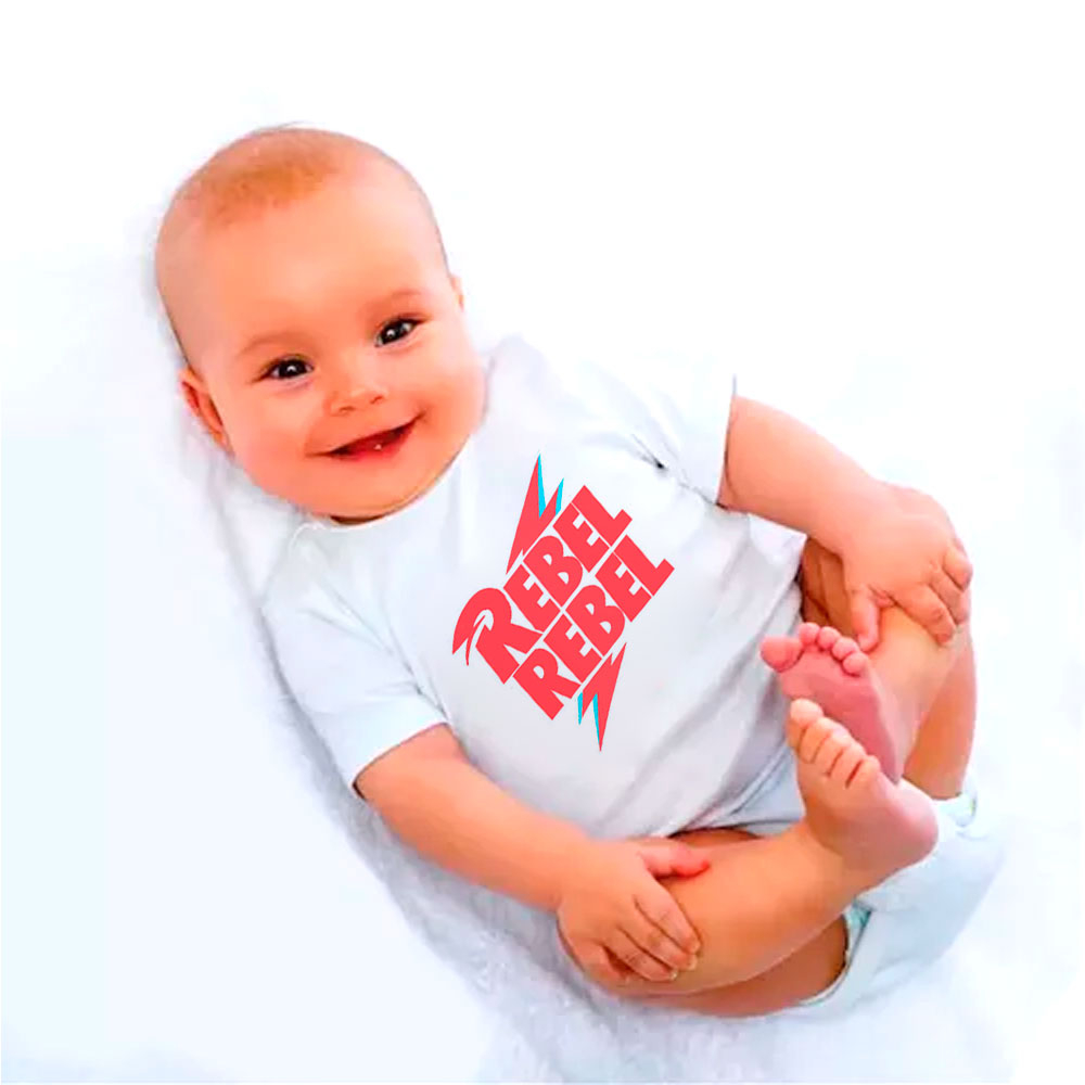 Body bebê David Bowie rebel rebel