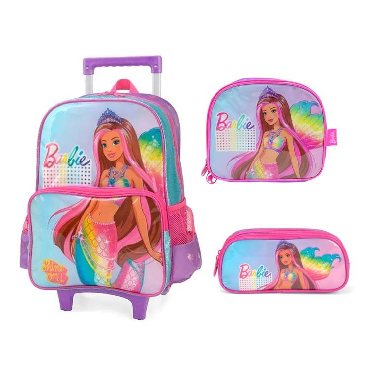 Kit Mochila Barbie Sereia: Onde Comprar | BuscaProdutos
