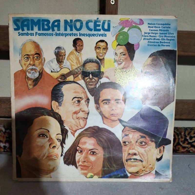 LP Vinil Samba no Céu 1987.