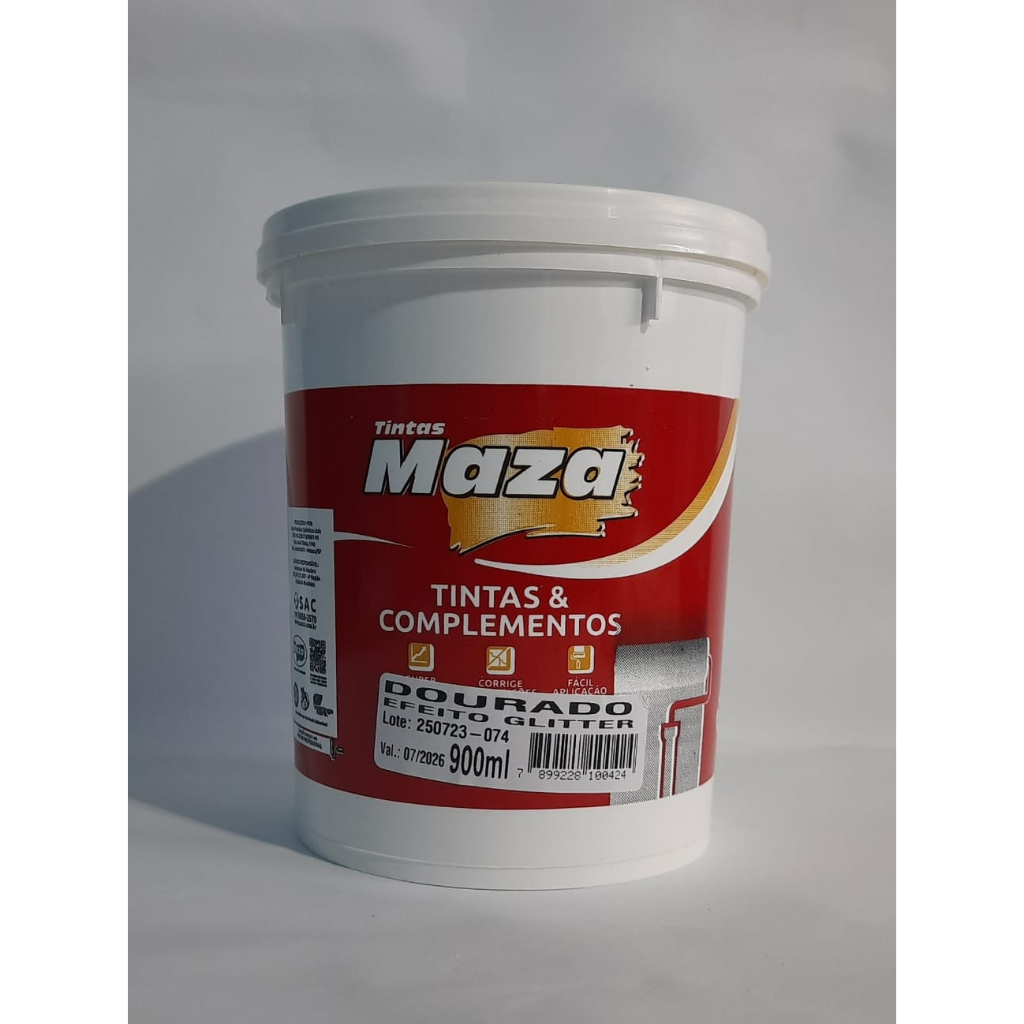 Resina Efeito Gliter 900ml - Maza em Oferta na Shopee