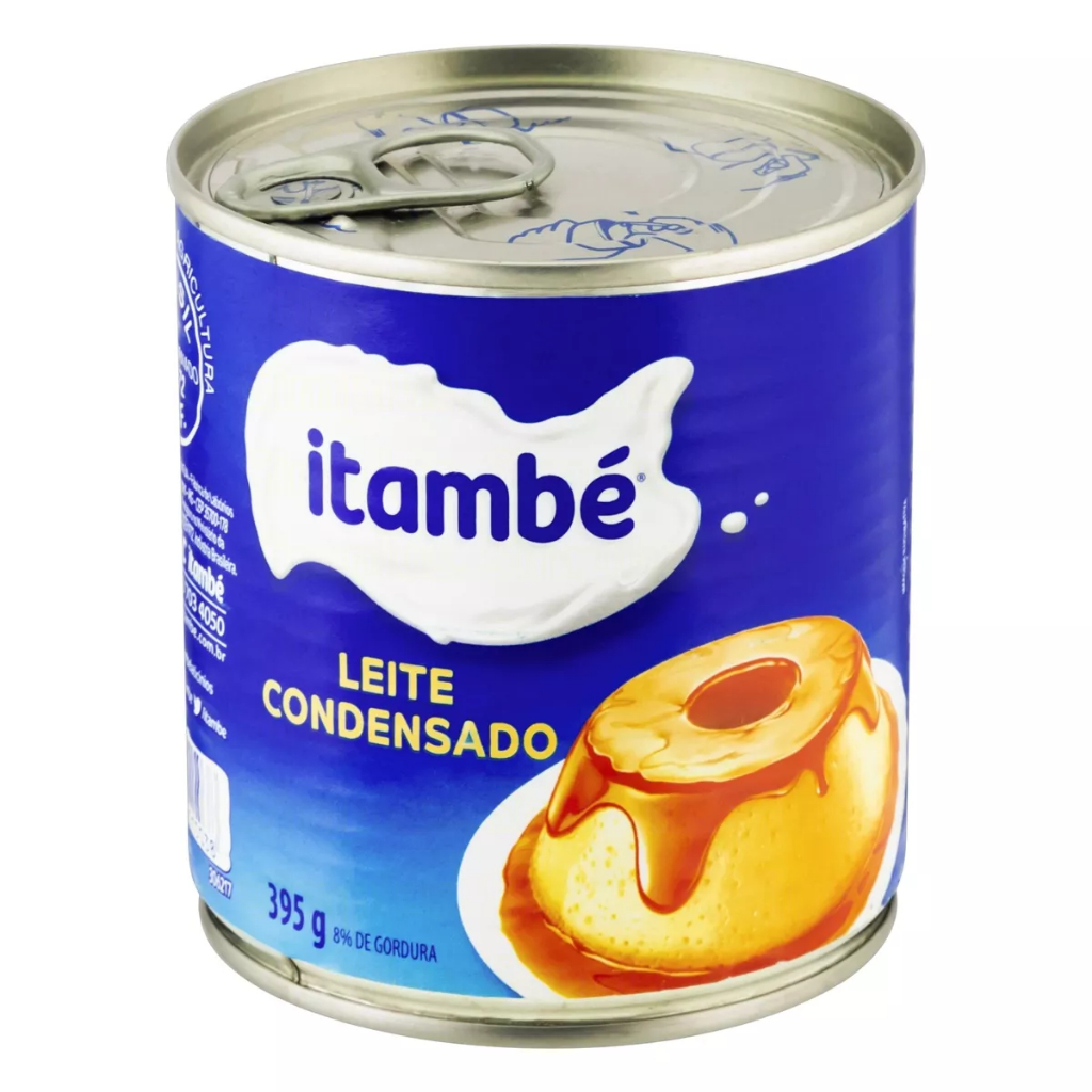 Kit 12 Latas Leite Condensado Itambé 395g cada