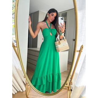 Vestido Longo Sophia Duna Estiloso