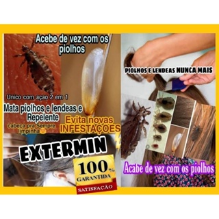 LOÇÃO MATA PIOLHOS EXTERMIN em Oferta na Shopee