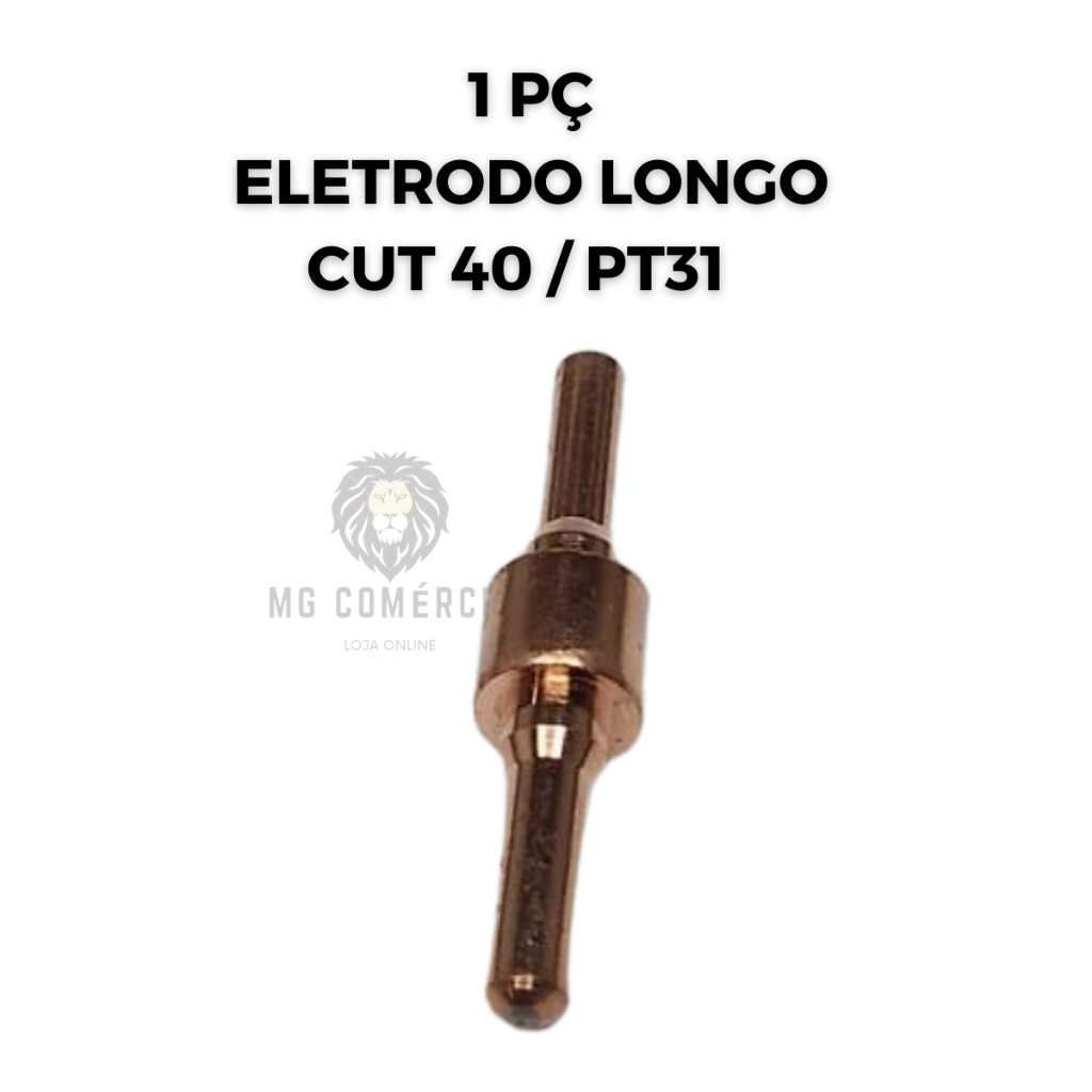 Eletrodo Longo Cut 40 Para Maquina Inversora de Corte Plasma Cut 40 Tocha PT-31