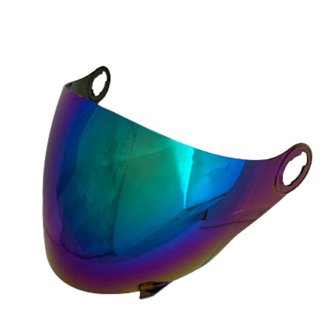 Viseira Camaleão Comp. c/ Capacete Aberto Protork New Liberty 3 Elite Atomic Coyote GP88 Polivisor