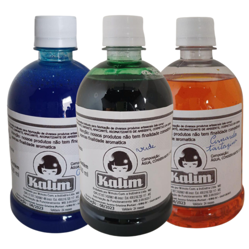 Corante de 500ml Para Desinfetante, Amaciante, Detergente e outros Produtos de Limpeza em Oferta na Shopee