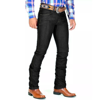 Calça Jeans Masculina c/ Lycra estilo Country Rodeio