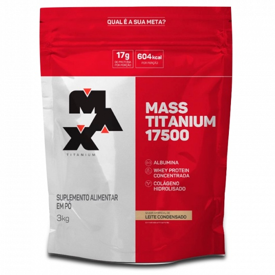 Mass Titanium leite cond.3kg Max Titanium