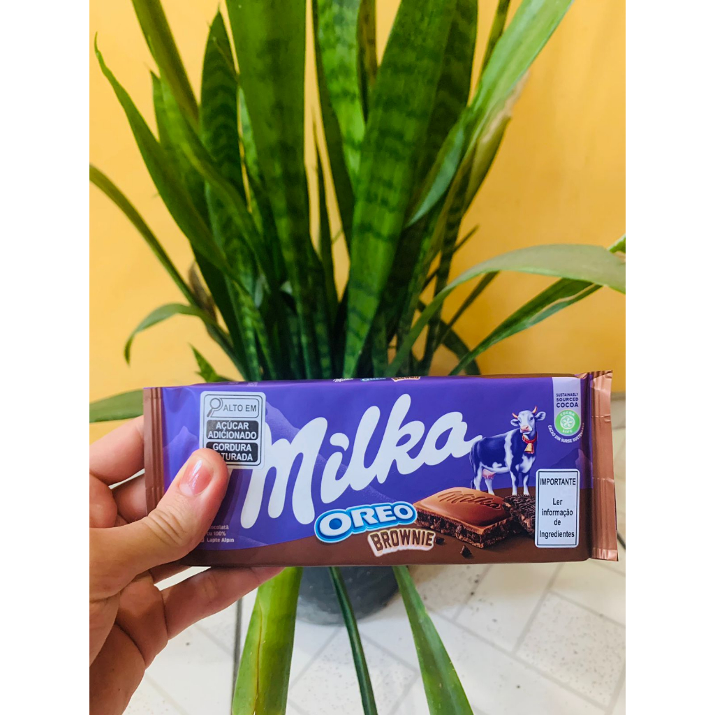 Milka Barra de Chocolate Oreo Brownie 100g