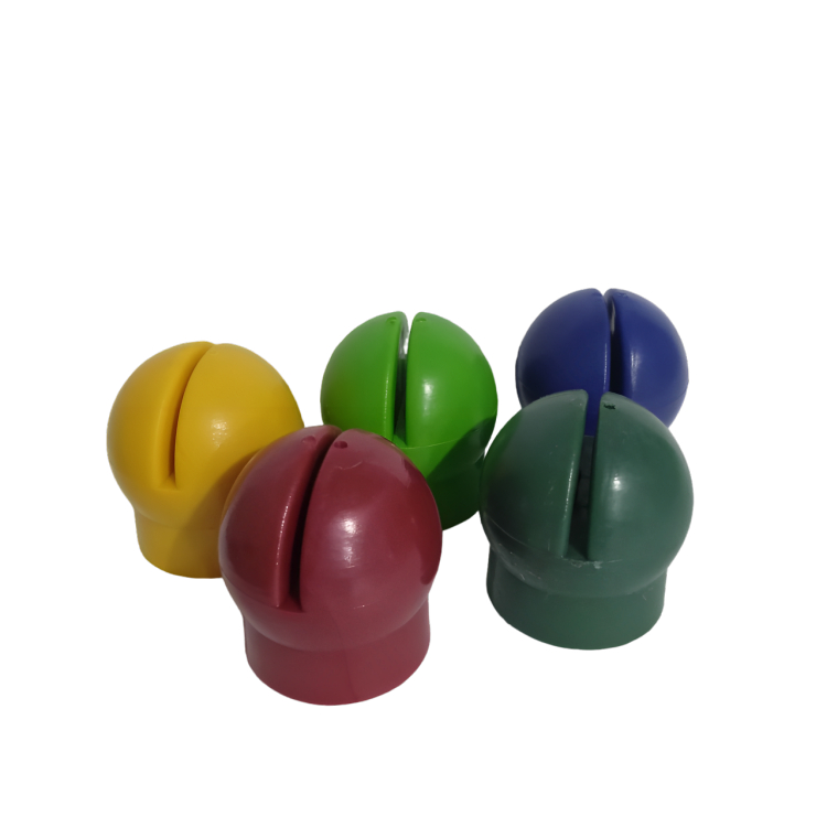 Kit com 6 Ponteiras Coloridas para Pula Pula Cama Elástica Trampolim 1,40m 1,83m 2,00m 2,30m 2,44m em Oferta na Shopee