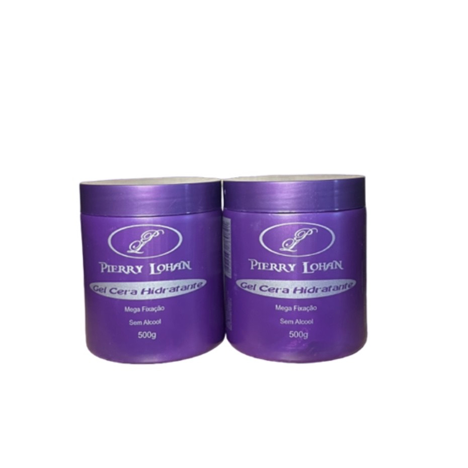 Kit 2 Gel Cera para Cabelos Pierry Lohan 500g