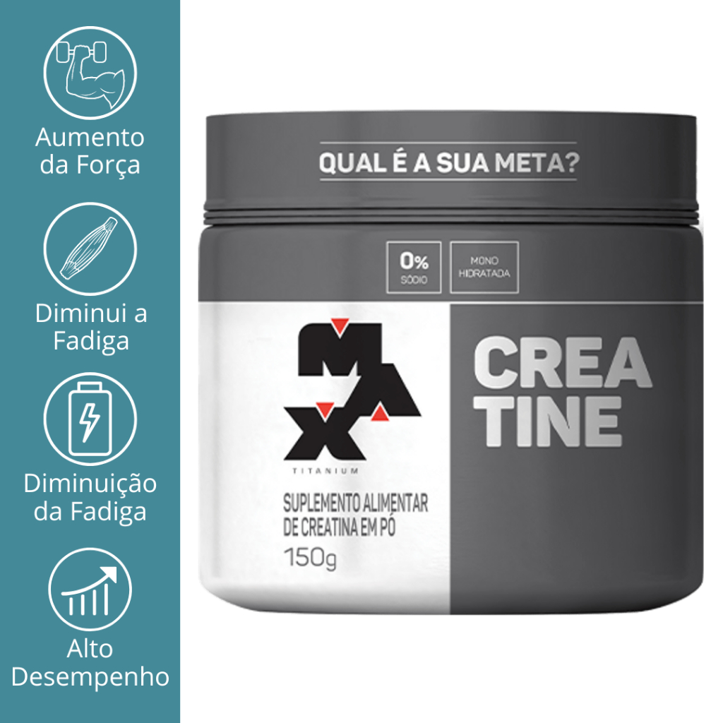 CREATINA 150G - MAX TITANIUM