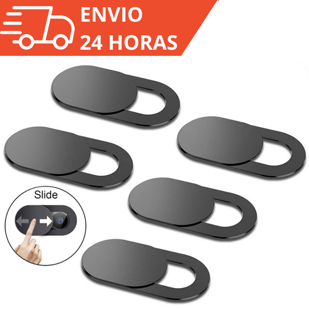 Protetor Tampa Camera Webcam Notebook Celular Tablet Iphone Proteção e Privacidade Universal - 5 und