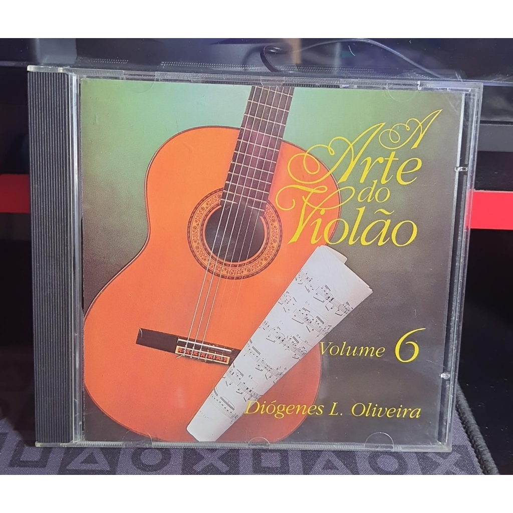 CD A Arte Do violão - vol 6 (Diógenes L. oliveira Tocando Elvis, Beethoven etc)