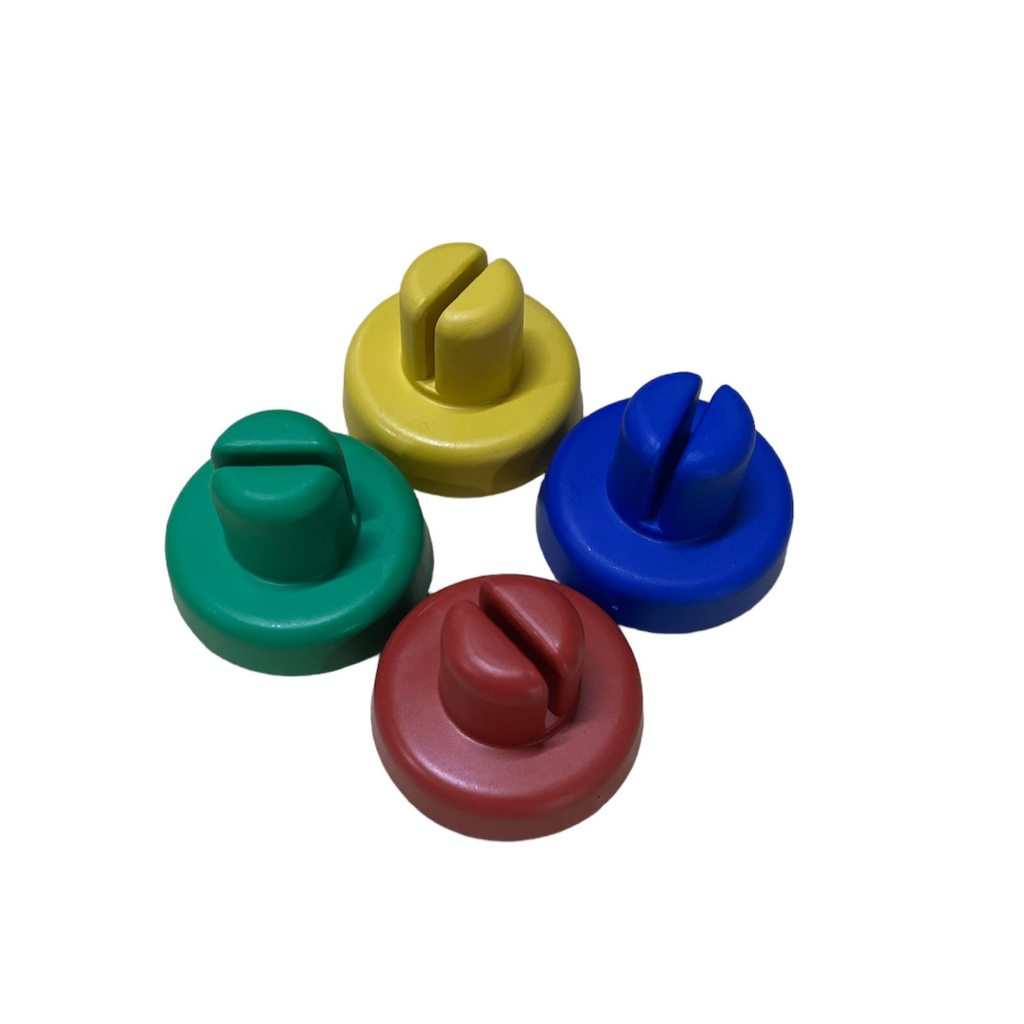 Kit 10 Ponteiras Suporte para Rede 4 Cores Para Rede de Cama Elástica Pula Pula em Oferta na Shopee