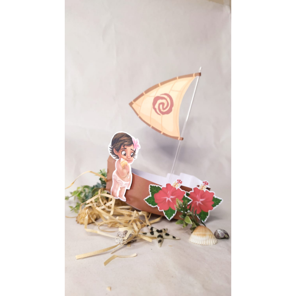 Barco Moana - Personalizado