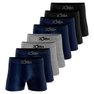 Kit 8 Cueca Boxer Zorba Algodão Seamlesss Sem Costura 781 Promoção