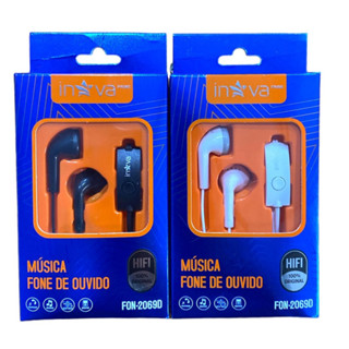 10 Fone De Ouvido Stereo Inova P2 Fon-2069d .