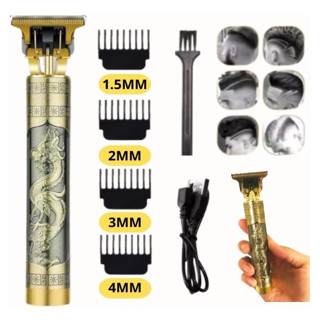 Maquina De Cortar Cabelo Profissional Hair Trimmer Dragão Al-3916