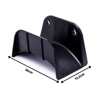 Suporte Para Mangueira 20x13,2x12cm Plástico Jardim Enrolador Parede Preto Overtime em Oferta na Shopee