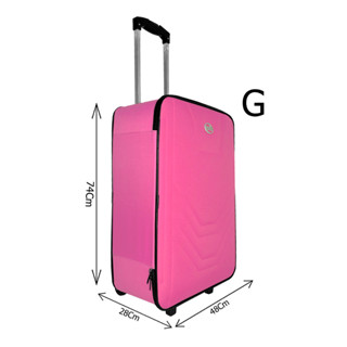Mala Grande 27kg aprox Anac Rodinhas Resistente Village Rígida Viagem