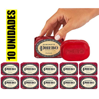 Kit 10 unidades Phebo Sabonete em Barra 90g – | Escolha a Fragrância em Oferta na Shopee