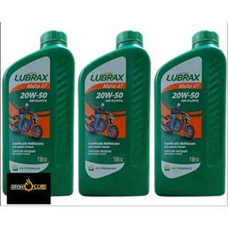 3 LITROS LUBRAX 20W50 4T MOTO