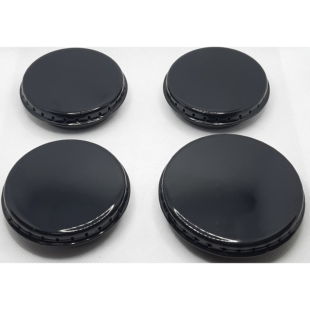 Espalhador Queimador Bacia Fogao Esmaltec Hawai Safira Kit com 4