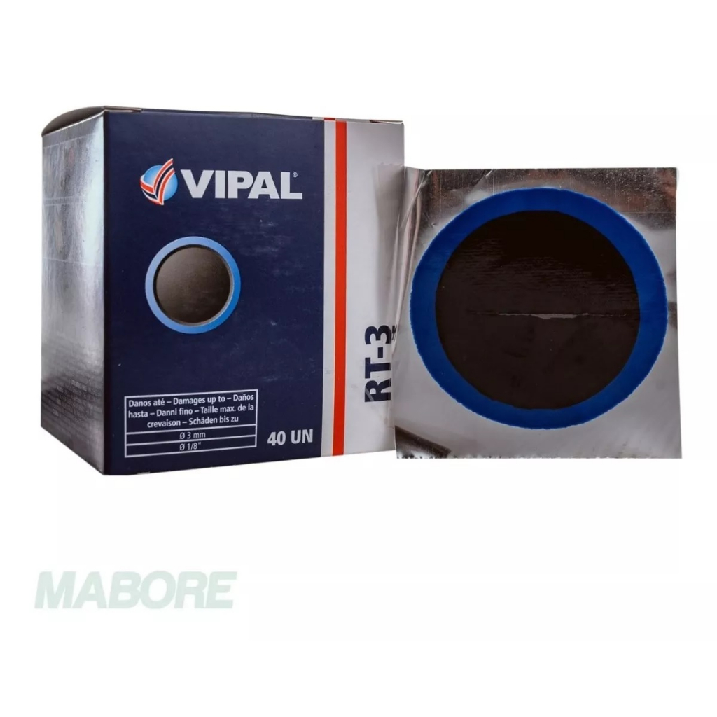 Remendo A Frio Rt-3 Vipal Caixa Com 40 Uni. em Oferta na Shopee