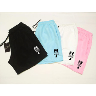 Kit 3 shorts tactel 7 New York Skate Sk8 Street Elastano Confortável Praia Verão Oferta