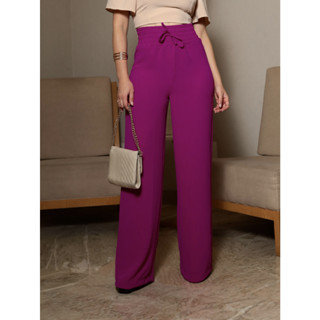 L.L.MODAS FEMININA calça feminina pantalona cintura alta cal-5