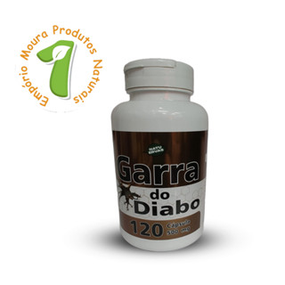 GARRA DO DIABO 120 CÁPSULAS 500mg NATU ERVAS