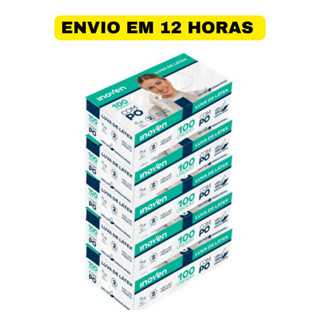 Luvas Descartáveis de Látex Inoven: Caixa com 500 Unidades (Com Pó)