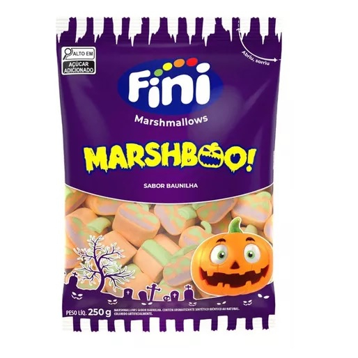 Marshmallow Marshboo 200g Baunilha - Fini em Oferta na Shopee