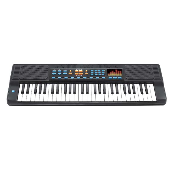 TECLADO COM MICROFONE