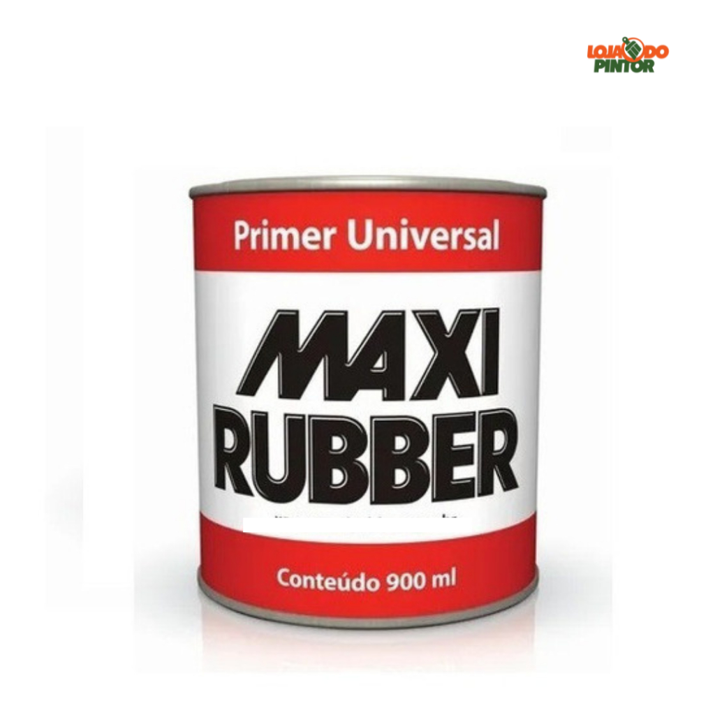 Primer Universal Cinza  900ml Maxi Rubber - Spare Parts and Accessories for Vehicles