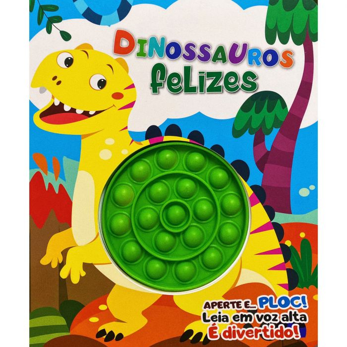 Dinossauros Felizes Aperte e Ploc - ENVIO IMEDIATO