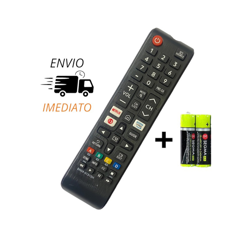 controle remoto para Samsung smart tv 4k 32 40 42 43 50 55 60 65 polegadas