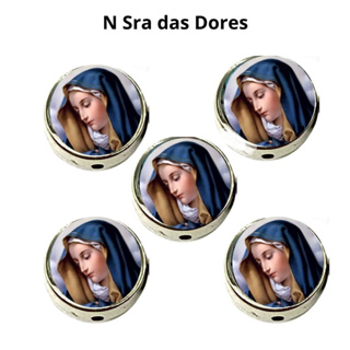 Passante 72 Nossa Senhora das Dores ( Pacote ) - Resinado - 1,2 cm X 0,74 cm em Oferta na Shopee
