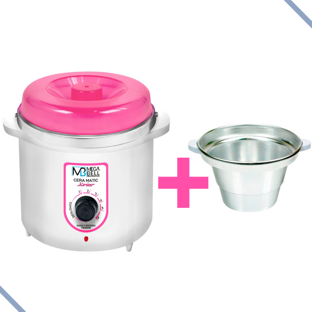 Panela Termocera Junior Mega Bell Branco - 400g C/refil em Oferta na Shopee