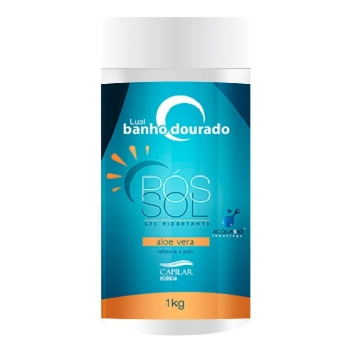Detalhes do Gel Pós Sol Capilar Essência Show Bronze 1kg