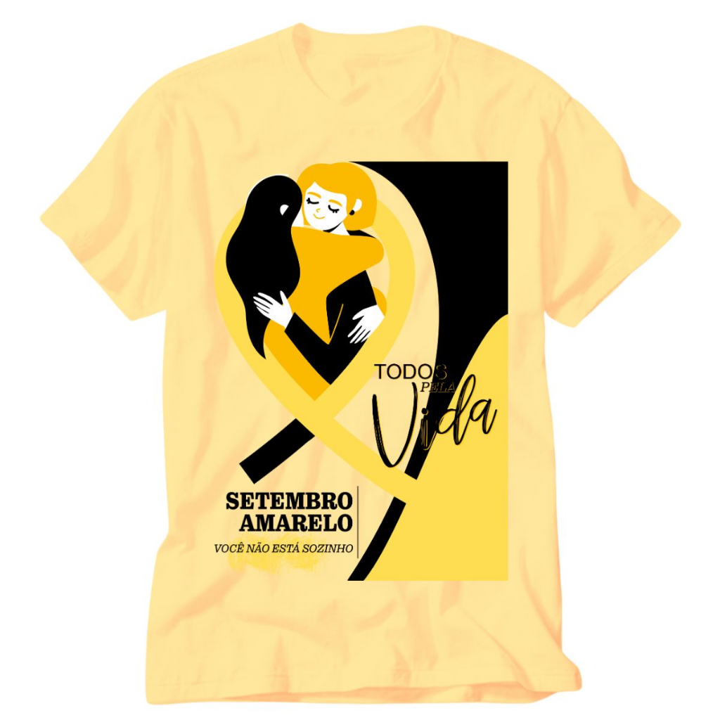 camisa setembro amarelo camiseta uma chance na vida