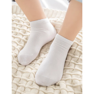 KIT 6 e 12 PARES Meia Infantil Branca Escolar Menina Menino 4-10 Anos em Oferta na Shopee