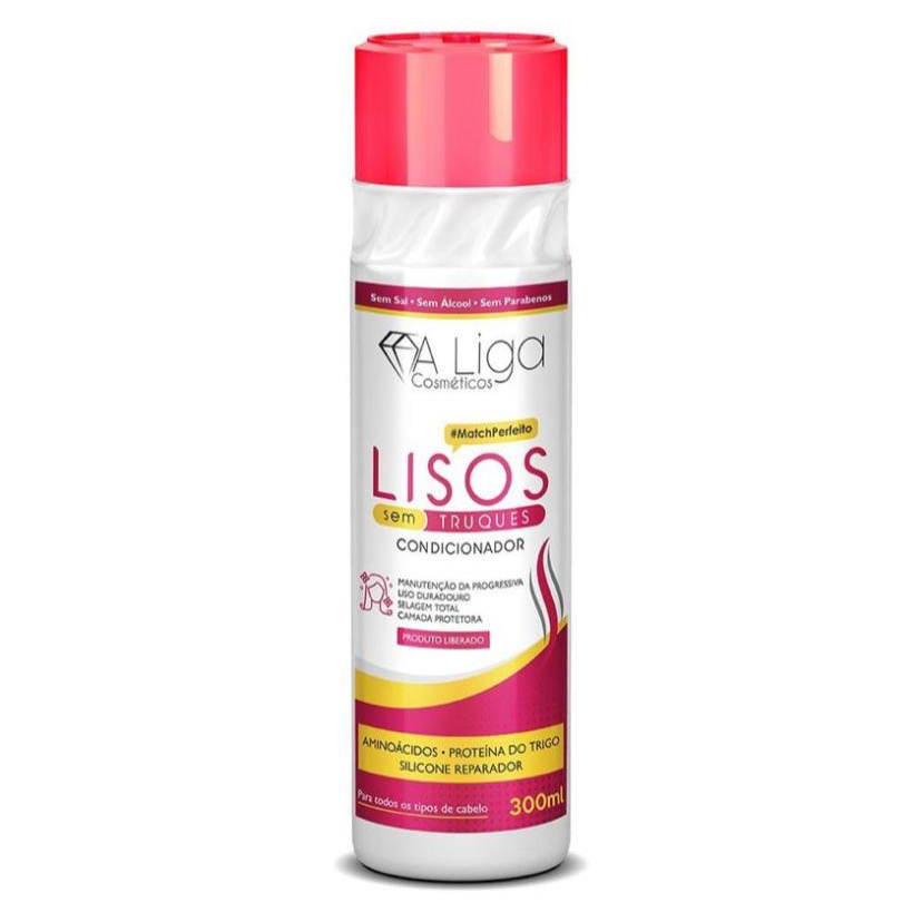 Condicionador Liso Sem Truque 300ml - A Liga Cosméticos