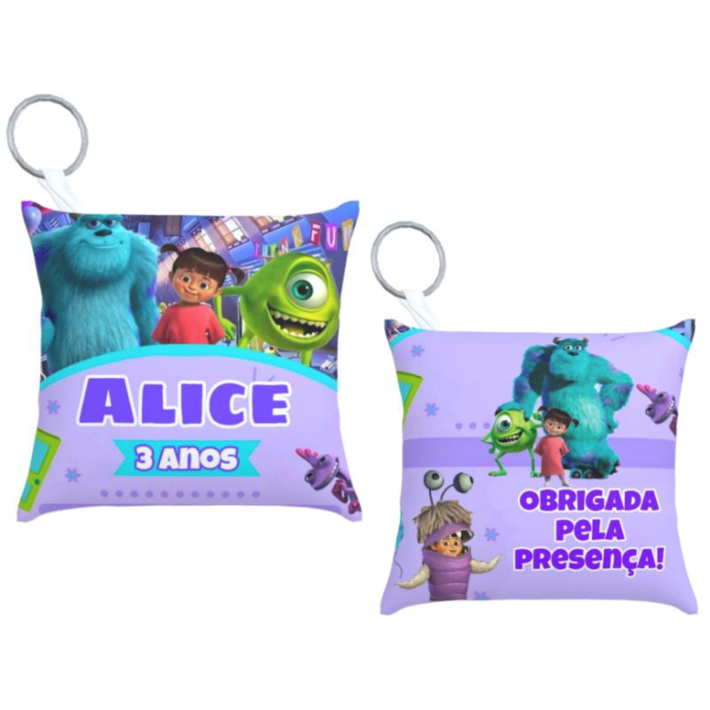 20 Almochaveiros lembrancinhas personalizadas monstros s.a monstros sa para aniversário